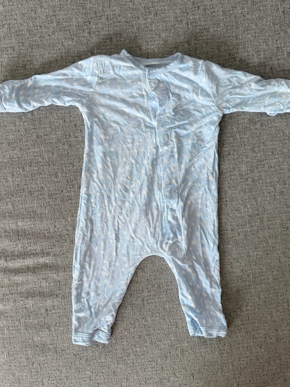 Magnetic Me Baby 0-3M Blue Outfit